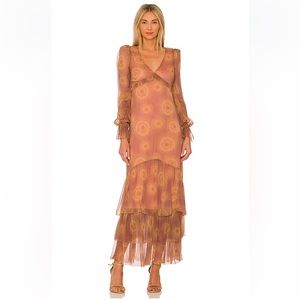x REVOLVE Edessa Maxi Dress in Blush & Gold Tie Dye
House of Harlow 1960 Size XS